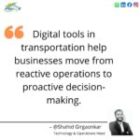 How Digital Tools Are Transforming Transportation: From Reactive to Proactive Decision-Making